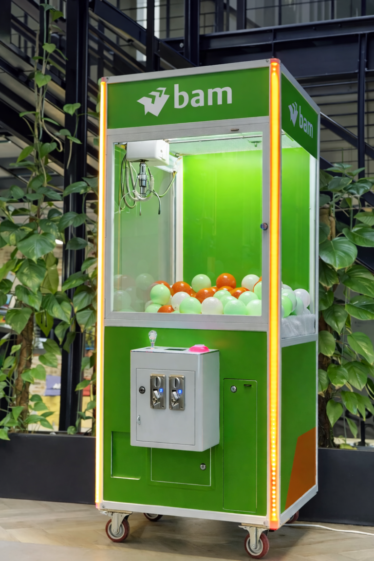 Grijpmachine voor evenementen huren